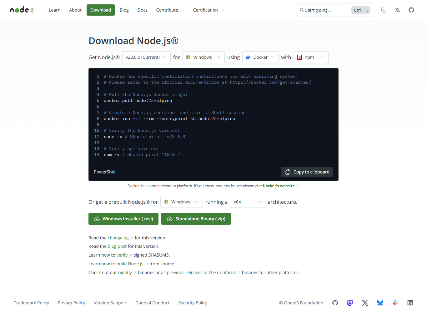 Angular_Node-js_Download Page